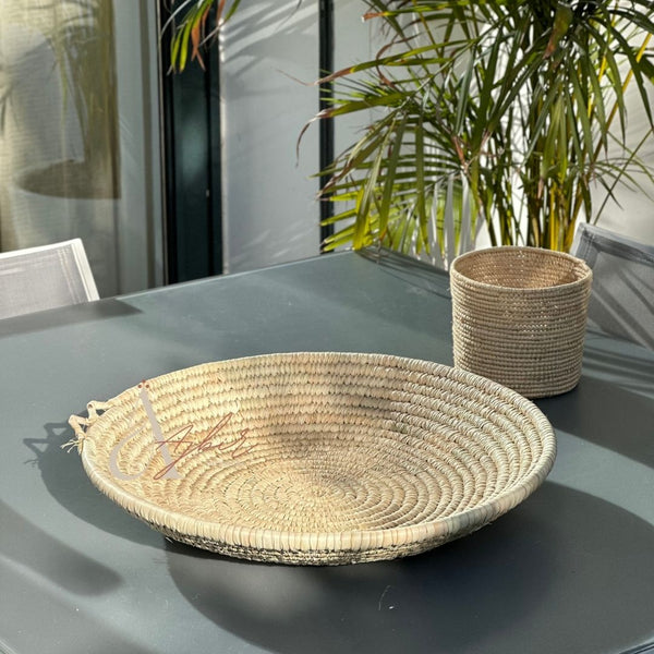 Plateau Talount beige 45cm - Ajbir