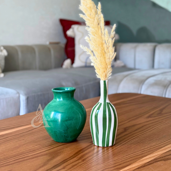 Vase artisanal Azru mat
