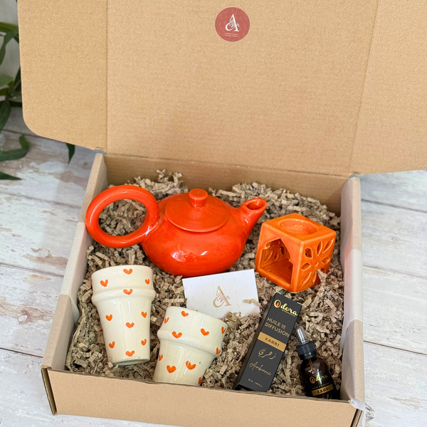Coffret cadeau artisanal Tayri Orange