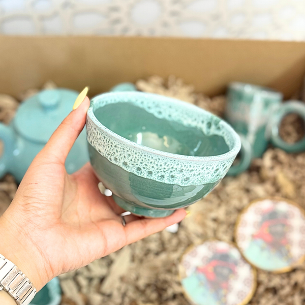 Coffret Cadeau Artisanal Art du Thé Turquoise