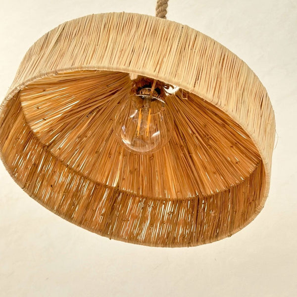 Suspension en raphia 3 - Ajbir