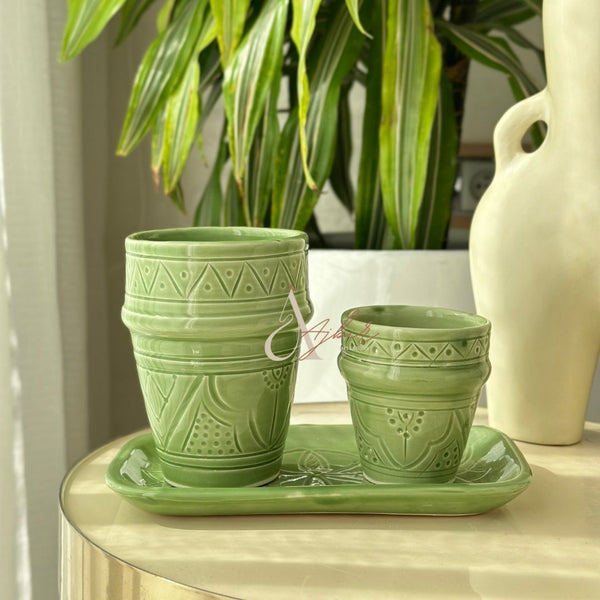 Tasse à café Tizwelt verte - Ajbir