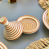 Tagine rayé terracota - Ajbir