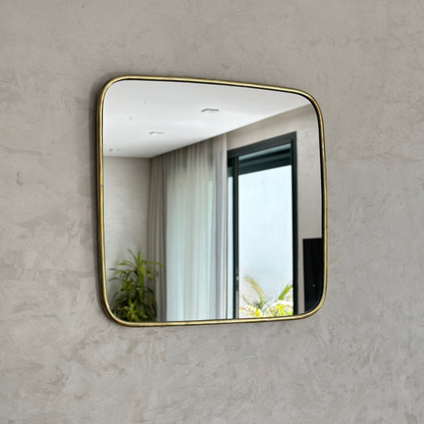 Miroir grand en laiton Afaw