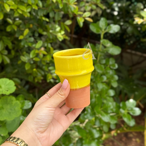 Verre beldi bicolore