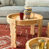 Table en bois traditionnelle artisanal Marocaine Grande