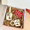 Coffret cadeau artisanal Oudm rouge
