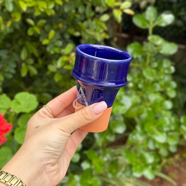 Verre beldi bicolore