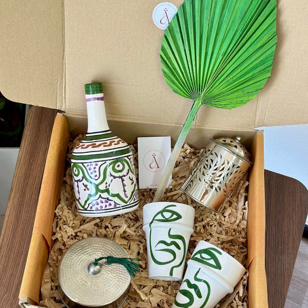 Coffret cadeau artisanal Oudm vert