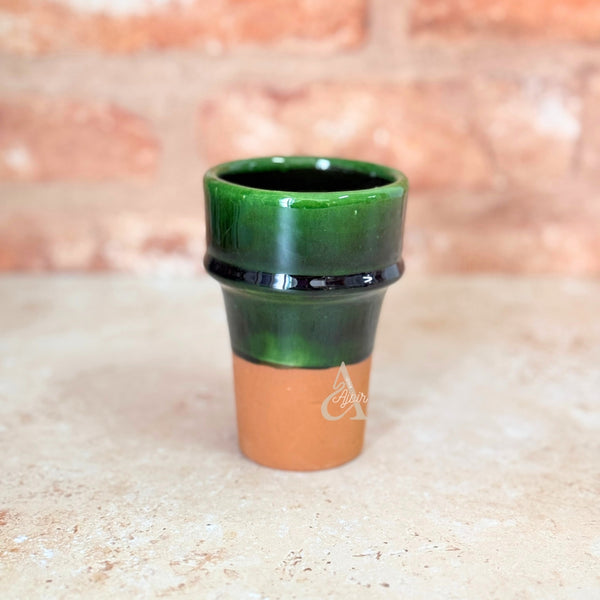 Verre beldi bicolore