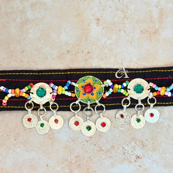 Accessoire Amazigh Tafoukt pour tête et cou