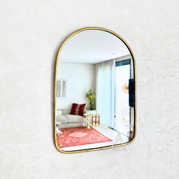 Miroir Azawan Grand en laiton