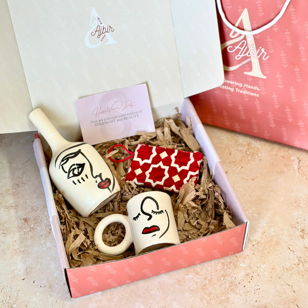 Coffret cadeau artisanal Oudm rouge
