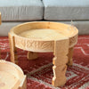 Table en bois traditionnelle artisanal Marocaine moyenne