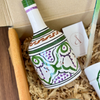 Coffret cadeau artisanal Oudm vert