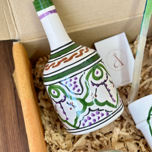 Coffret cadeau artisanal Oudm vert