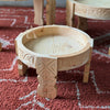 Table en bois traditionnelle artisanal Marocaine petite