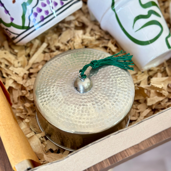 Coffret cadeau artisanal Oudm vert