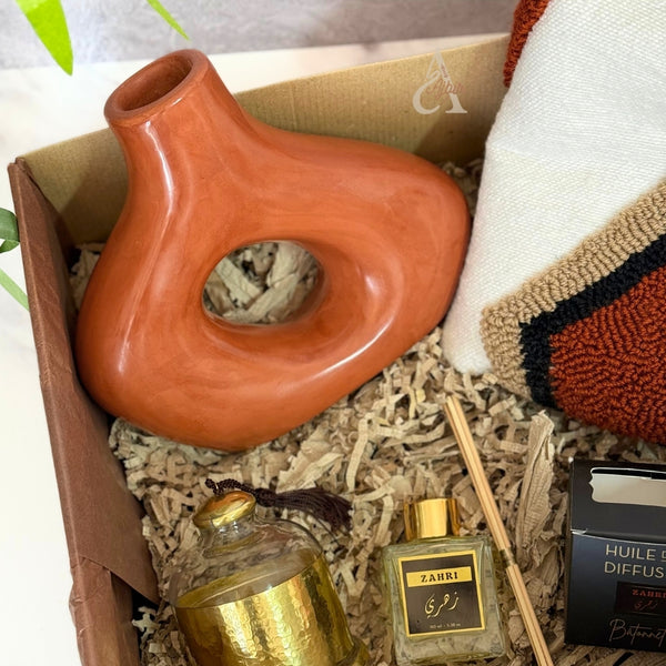 Coffret cadeau artisanal XL Zahri Terracota