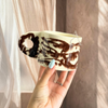 Mug artisanal crème et marron à l'argile blanche Ayyur