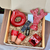 Coffret cadeau artisanal Cactus rouge