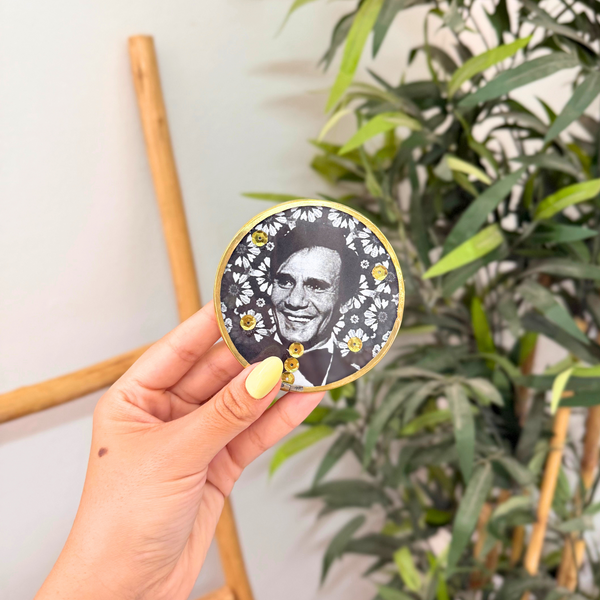 Sous tasse Hafed à paillettes