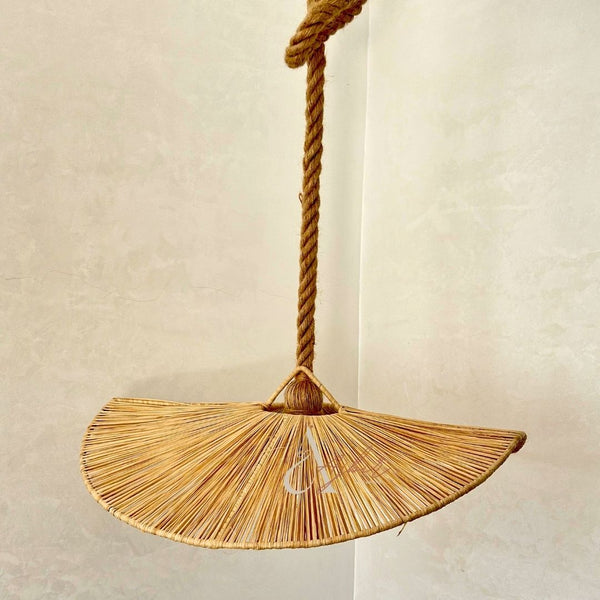 Suspension Aghanim en raphia - Ajbir