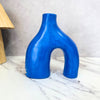 Vase artisanal Azul mat