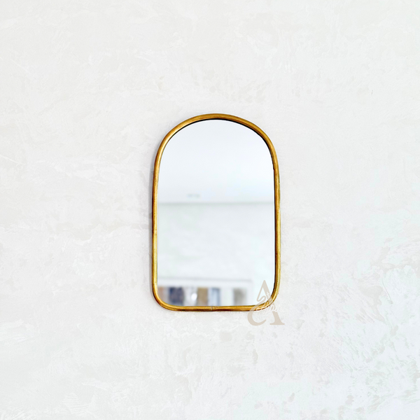 Miroir Azawan Petit en laiton