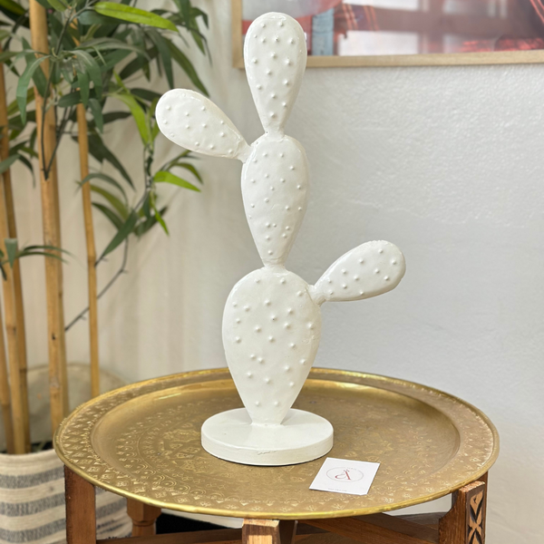 Grand Cactus en métal coloré