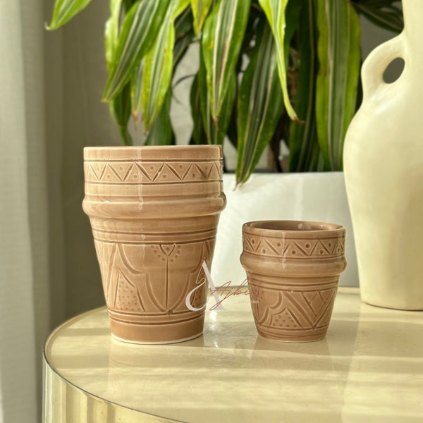 Tasse à café Tizwelt sable - Ajbir