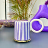 Mug rayé mauve - Ajbir