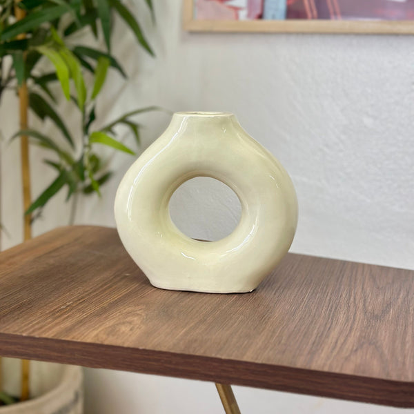 Vase artisanal Tafoukt vernis petit