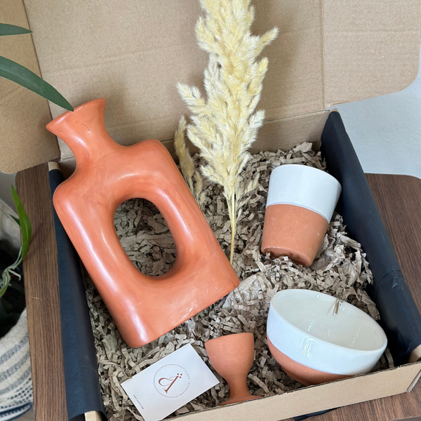 Coffret cadeau artisanal Riad terracota