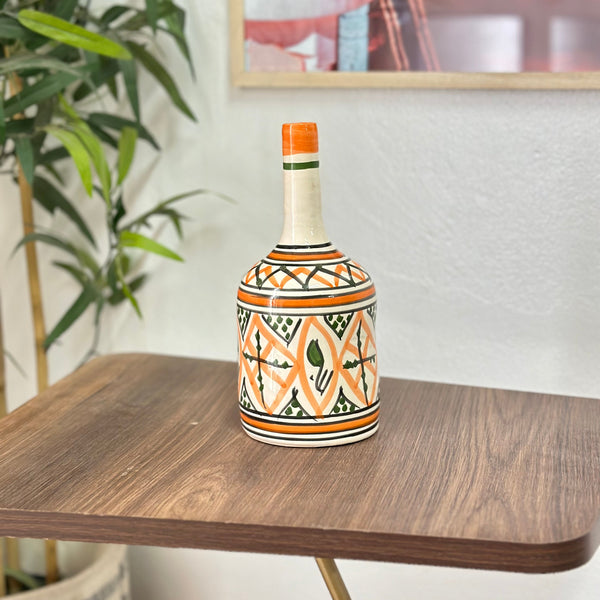 Coffret cadeau artisanal Zellige orange