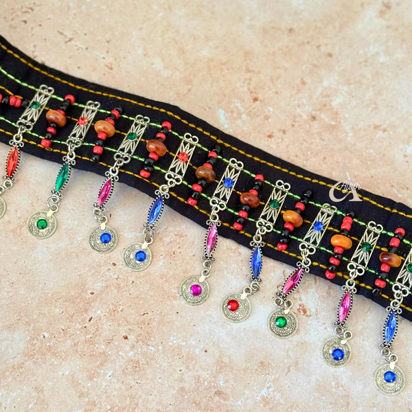 Accessoire Amazigh Nour pour tête et cou