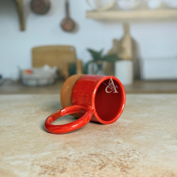 Mug Artisanal Bicolore Atlas