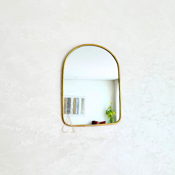 Miroir Azawan Moyen en laiton