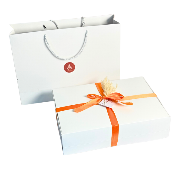 Emballage cadeau Prestige Blanc