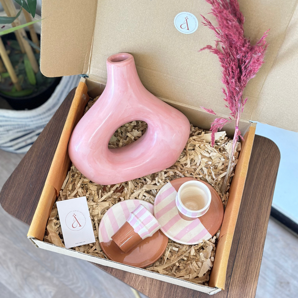 Coffret cadeau artisanal Tanara rose