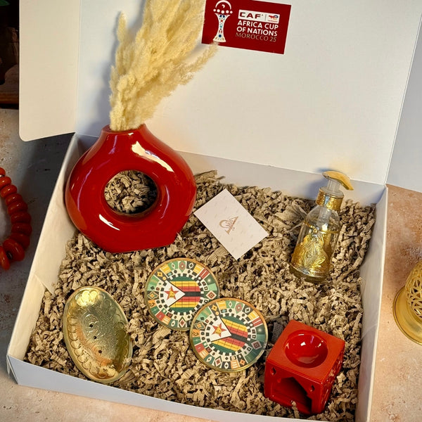 Coffret Cadeau Zimbabwe Rouge Passion – Édition CAN 2025