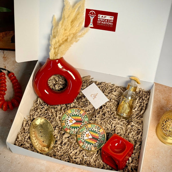 Coffret Cadeau Zimbabwe Rouge Passion – Édition CAN 2025