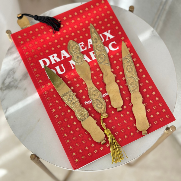 Marque page en cuivre doré 2