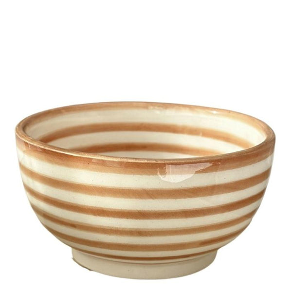 Bol rayé (Noir - Vert - Terracota) - Ajbir