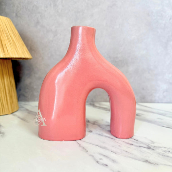 Vase artisanal Azul mat