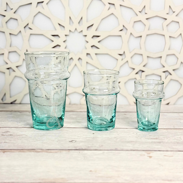 Set de 6 verres à eau/jus beldi transparent 13cm