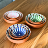 Set de 3 saladiers Tafoukt rayés