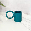 Mug artisanal uni anse en haut 200ml