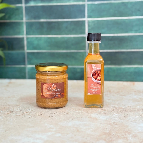 Duo Amlou et Huile d'argan