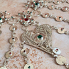 Collier Accessoire amazigh argenté Tayri